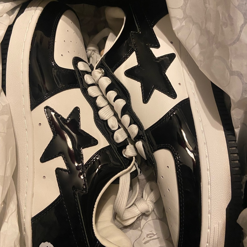 Bapestas Patent Leather